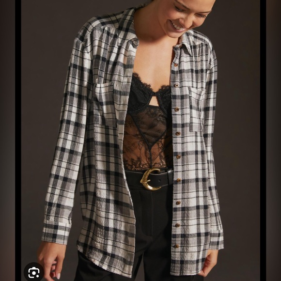 Anthropologie Tops - NWOT Anthropologie Pilcro Relaxed Shirt, size 2X